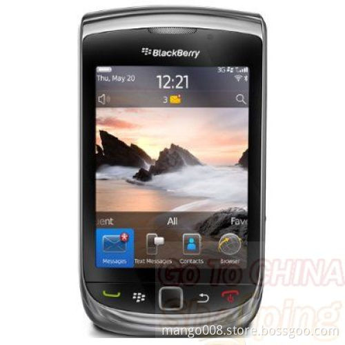 Blackberry Torch 9800 Unlocked Phone with 5 MP Camera, Full QWERTY Keyboard and 4 GB Internal Storage - Unlocked Phone